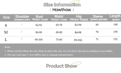 Hawthaw Women 2025 Spring Autumn Long Sleeve Leopard Print Party Club Bodycon Long Dress Wholesale Items For Business